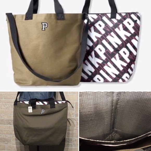 PINK Victoria's Secret Handbags - PINK Victoria’s Secret - Bag & insulated Tote NWT